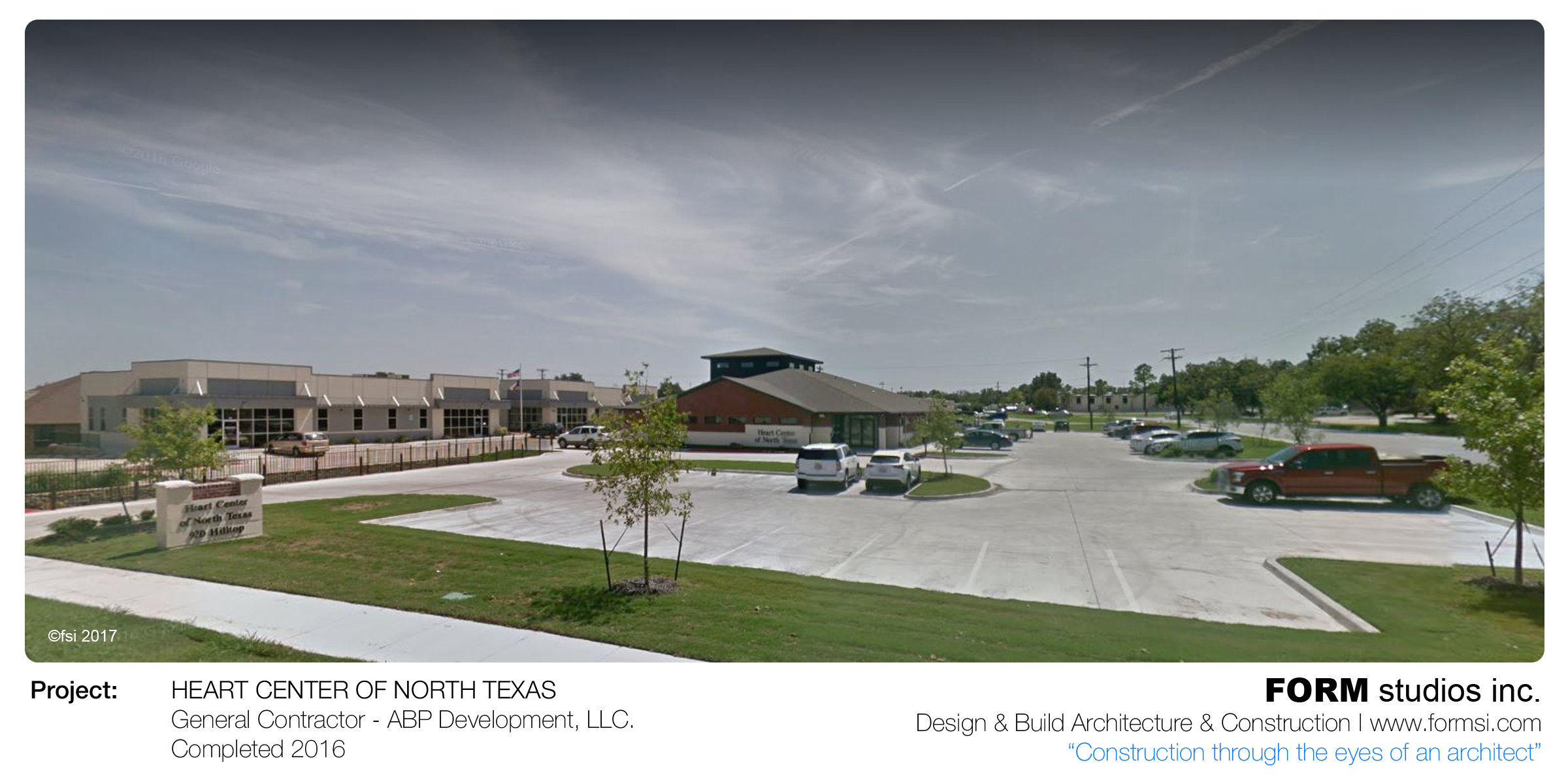 EXTERIOR VIEW OF HEART CENTER NORTH TEXAS